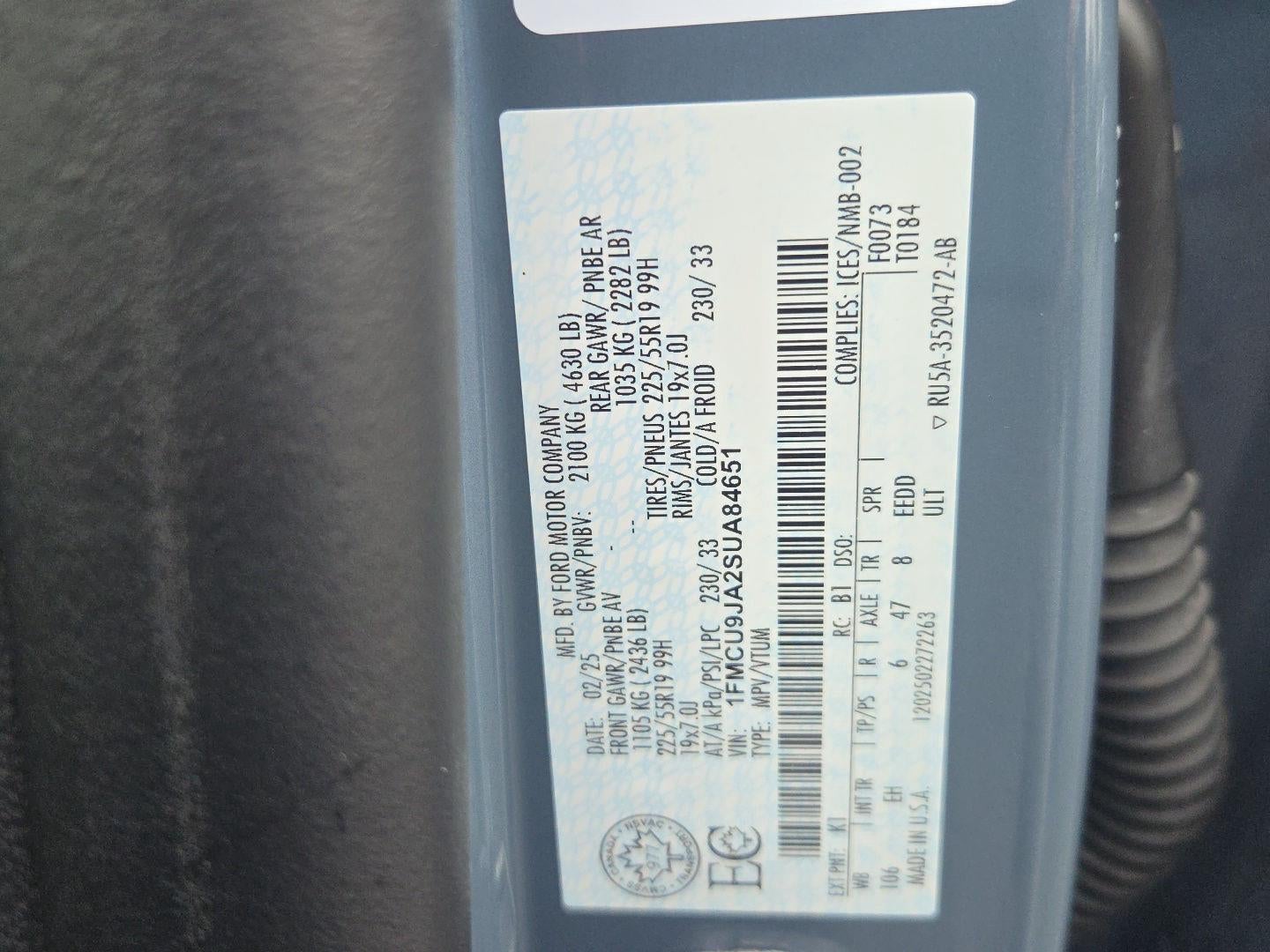 2025 Ford Escape Platinum - Photo 34