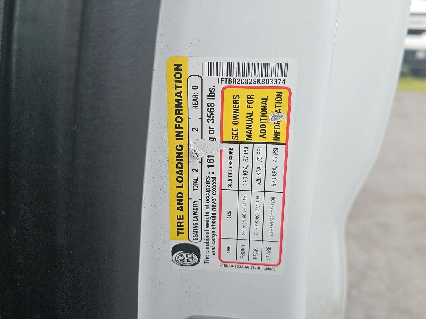 2025 Ford Transit Cargo Van T-250 148" Med Rf 9070 GVWR AWD