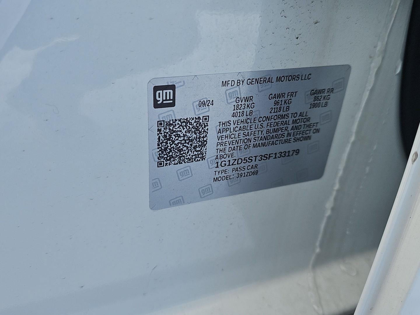 2025 Chevrolet Malibu 1LT