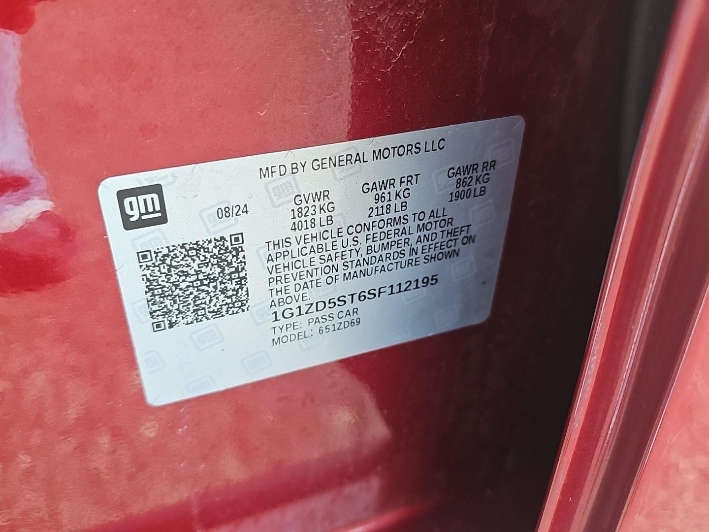 2025 Chevrolet Malibu 1LT