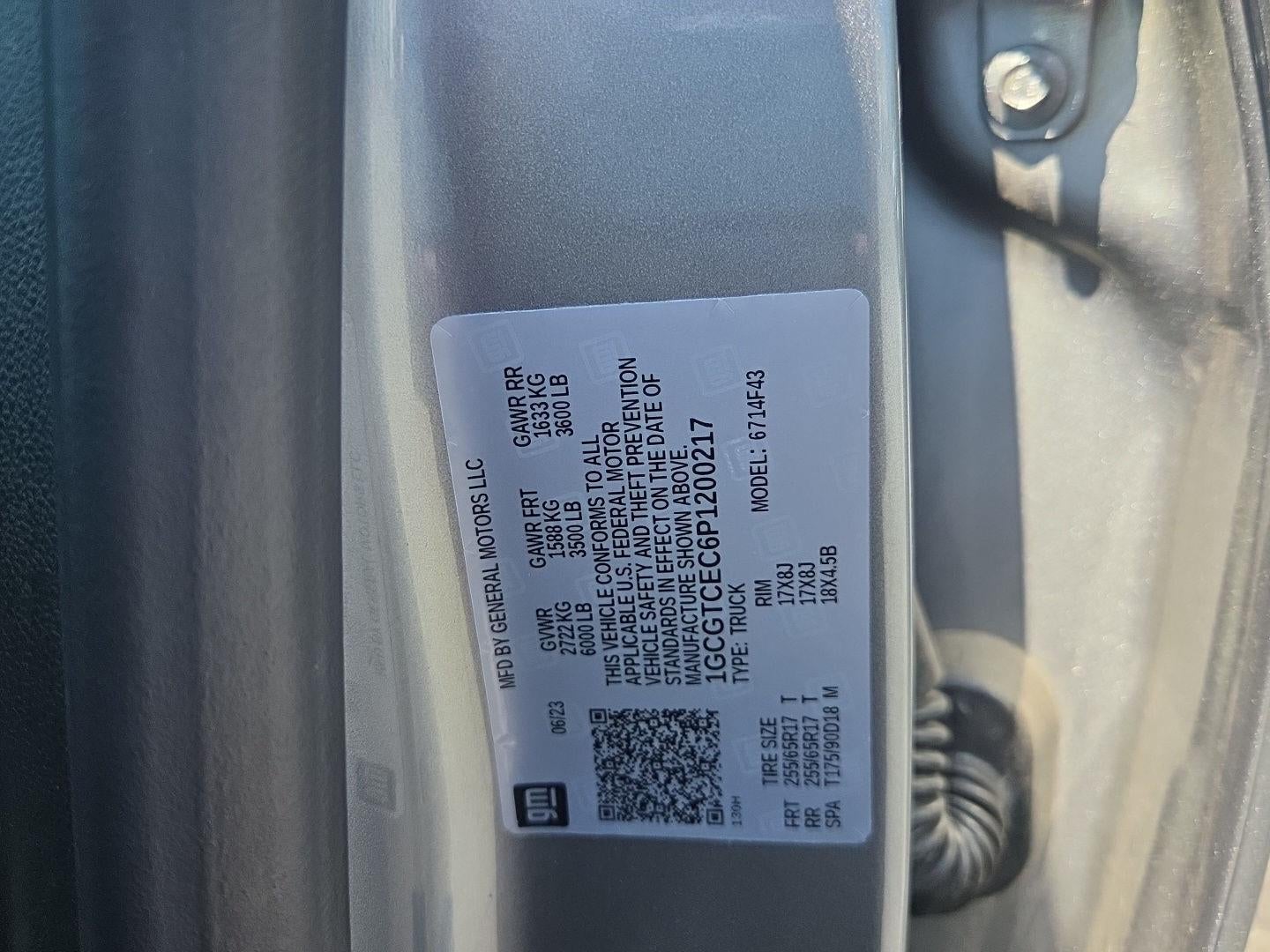 2023 Chevrolet Colorado 4WD LT