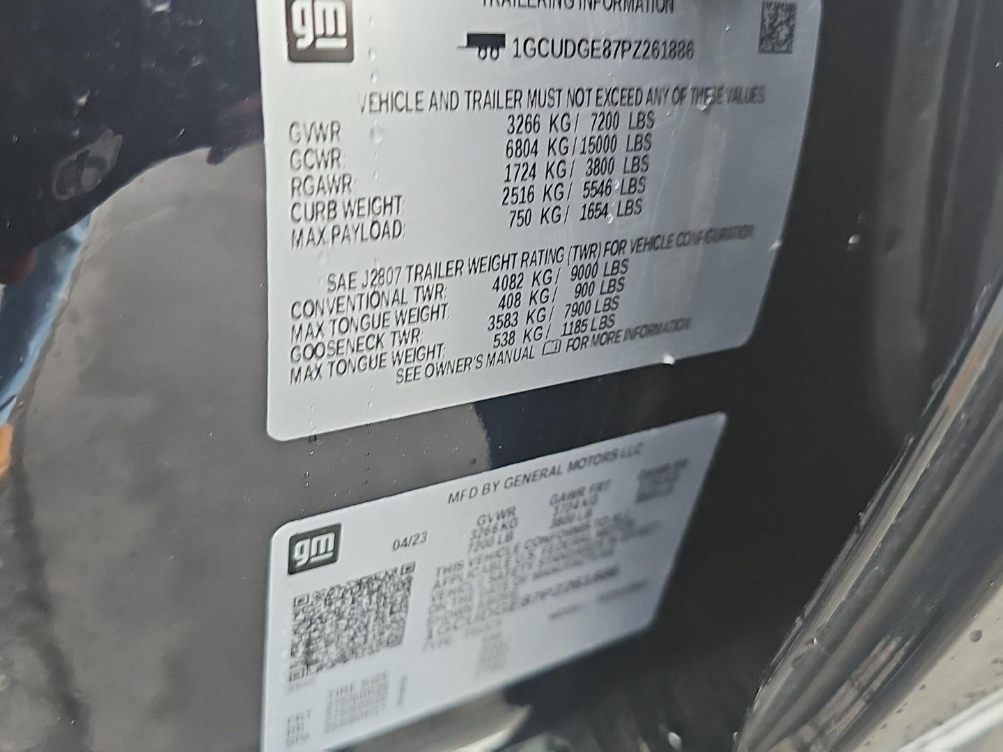 2023 Chevrolet Silverado 1500 LTZ