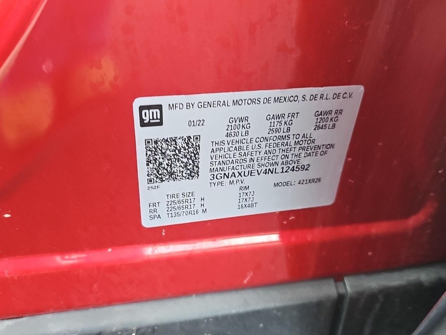 2022 Chevrolet Equinox LT