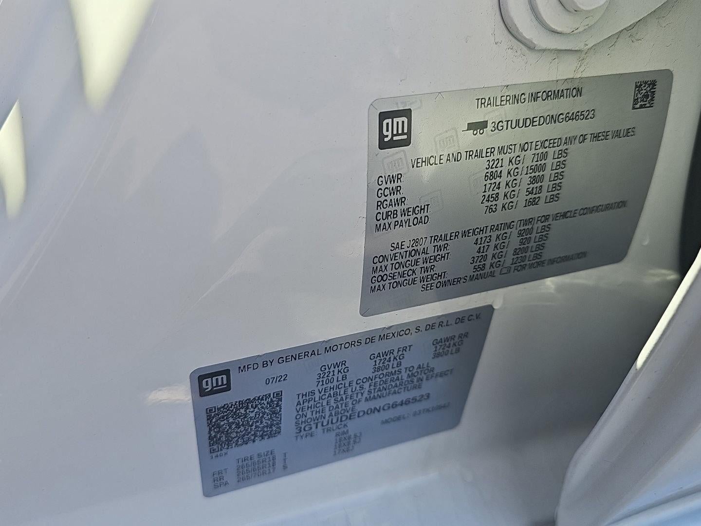 2022 GMC Sierra 1500 SLT