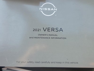 2021 Nissan Versa SV Xtronic CVT