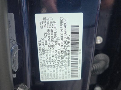 2023 Honda Passport AWD EX-L