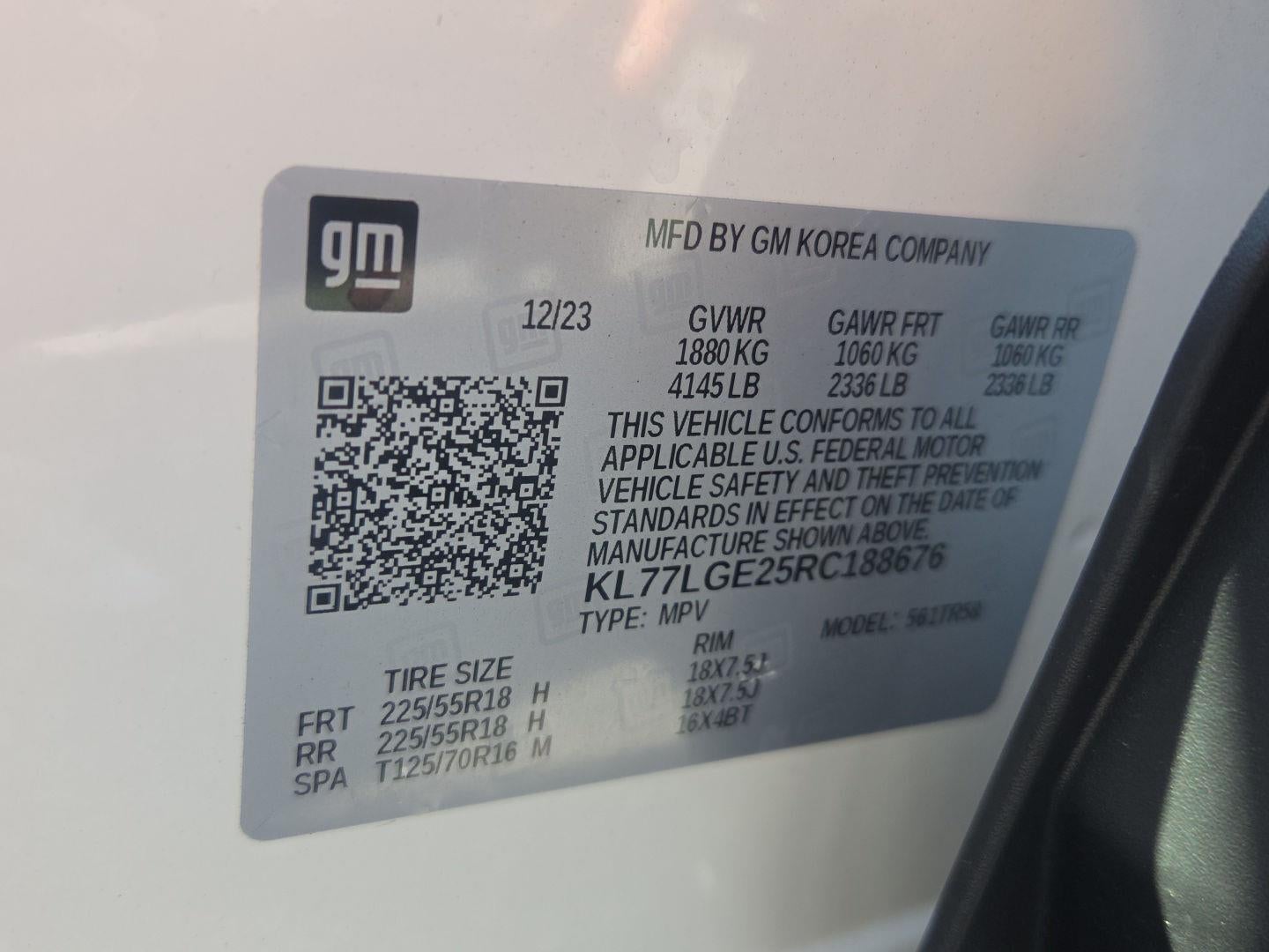 2024 Chevrolet Trax 1RS