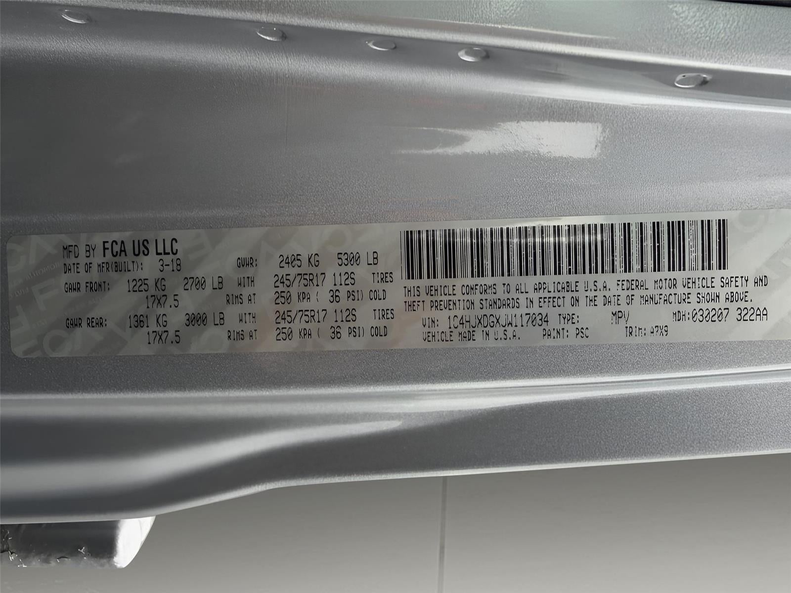 2018 Jeep Wrangler Unlimited Sport S 4x4