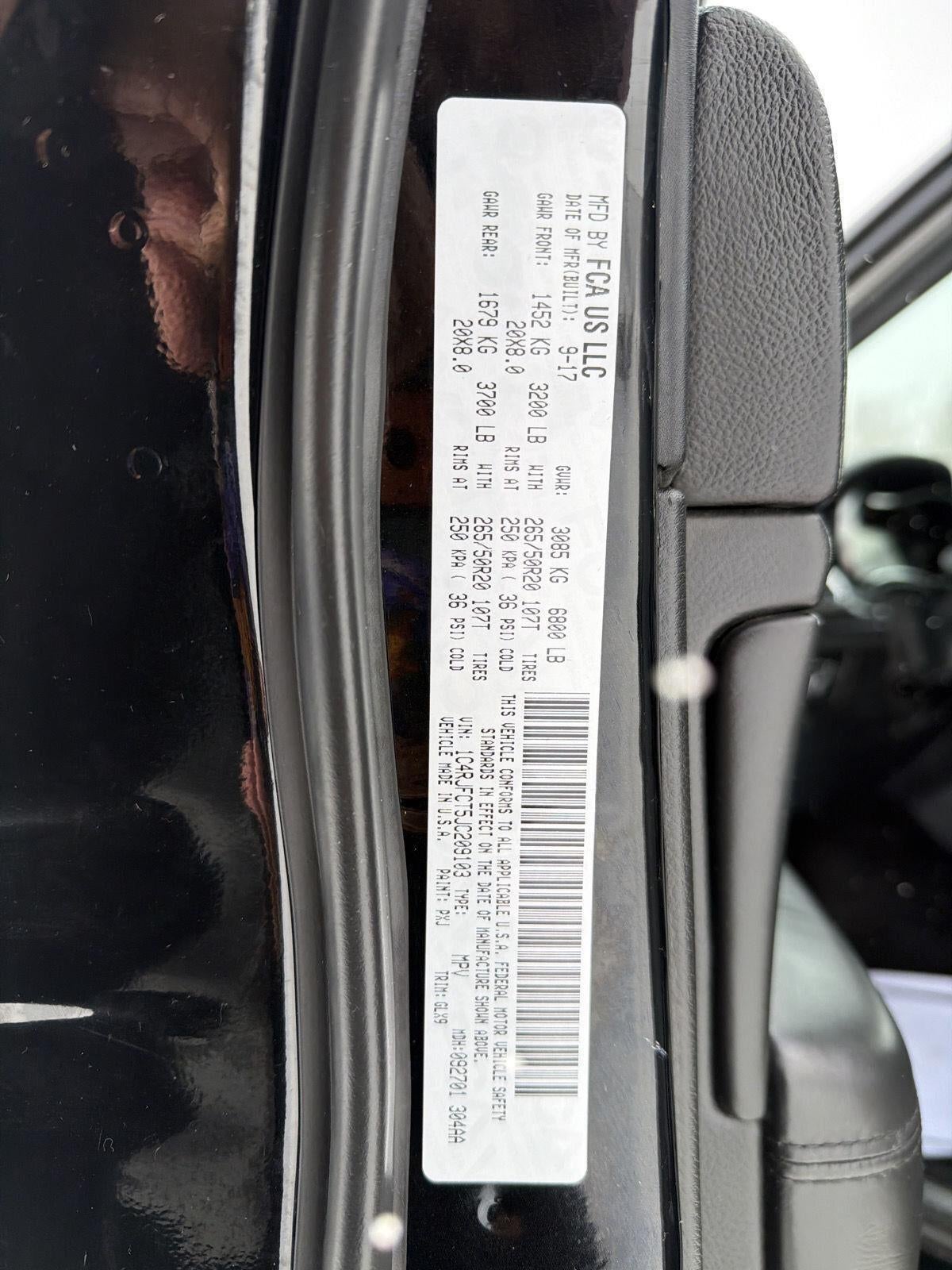 2018 Jeep Grand Cherokee Overland 4x4