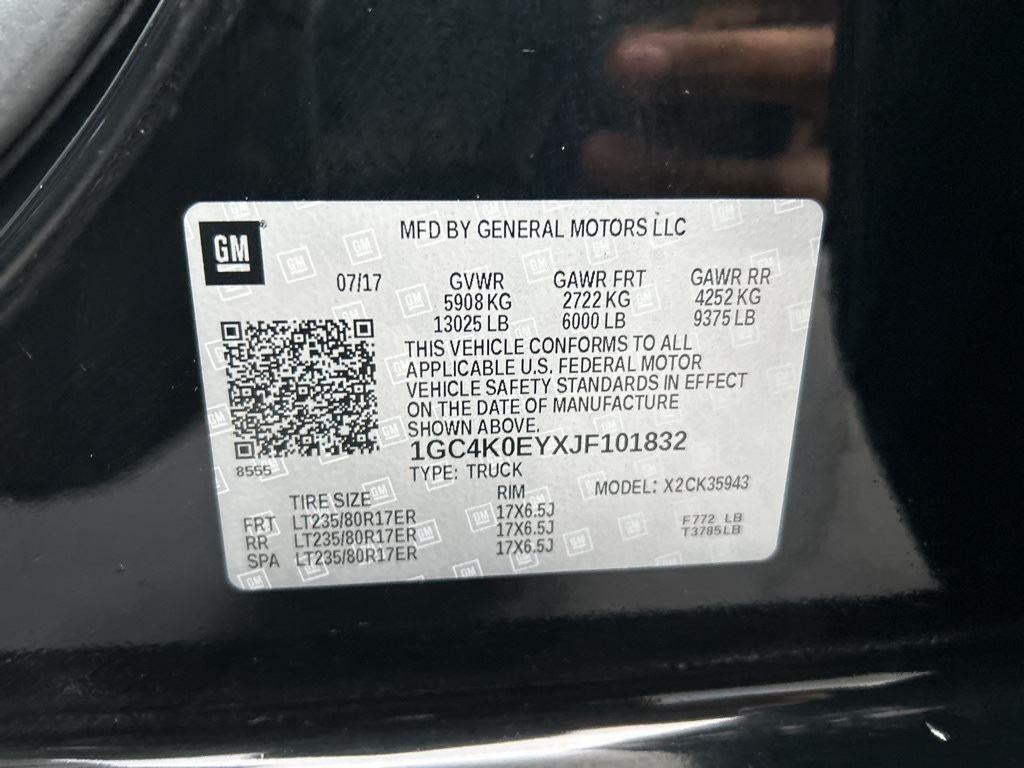 2018 Chevrolet Silverado 3500 HD LTZ