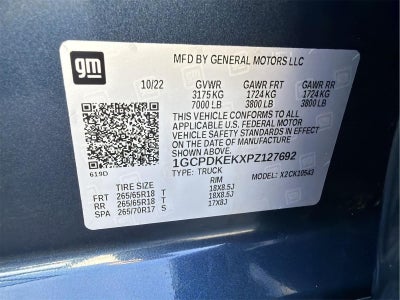 2023 Chevrolet Silverado 1500 LT (2FL)