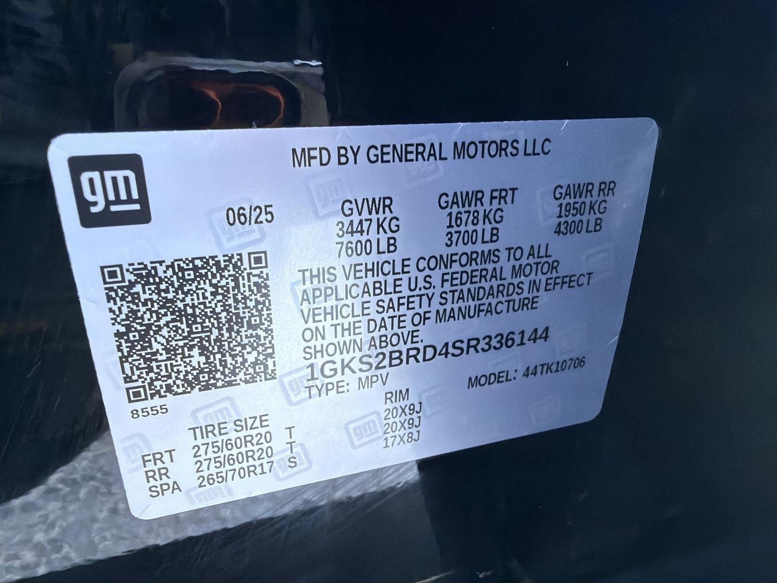 2025 GMC Yukon Elevation