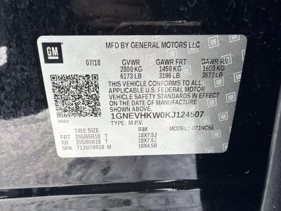 2019 Chevrolet Traverse LT Leather