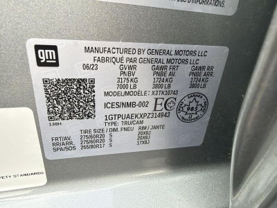 2023 GMC Sierra 1500 Pro