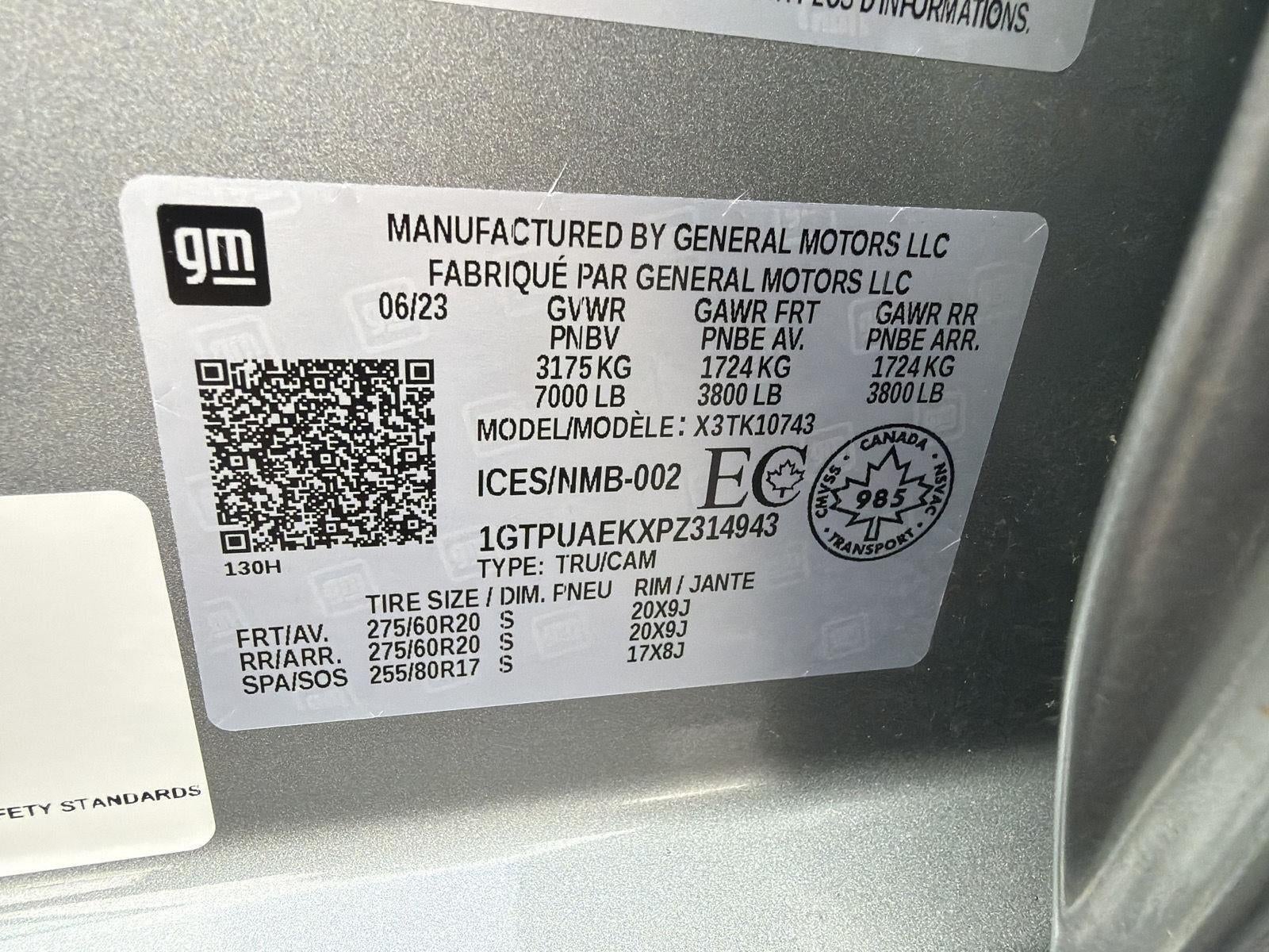 2023 GMC Sierra 1500 Pro