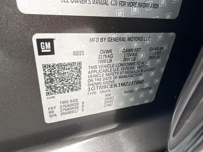 2021 GMC Sierra 1500 Elevation