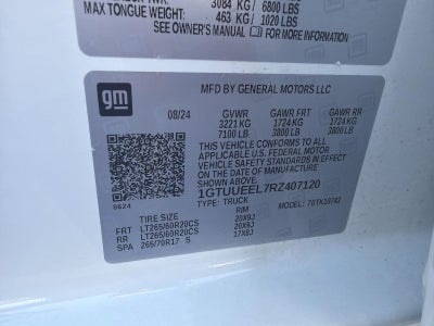 2024 GMC Sierra 1500 AT4