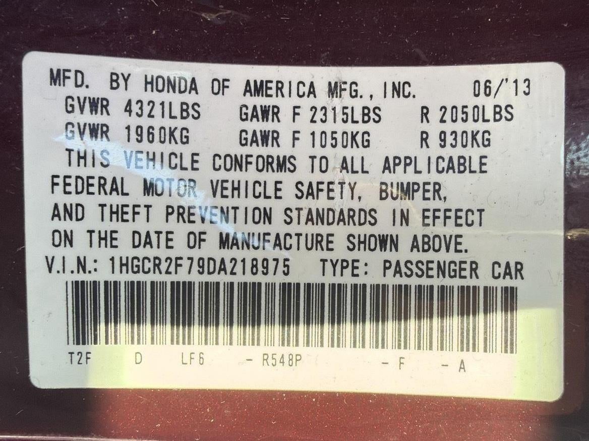 2013 Honda Accord EX