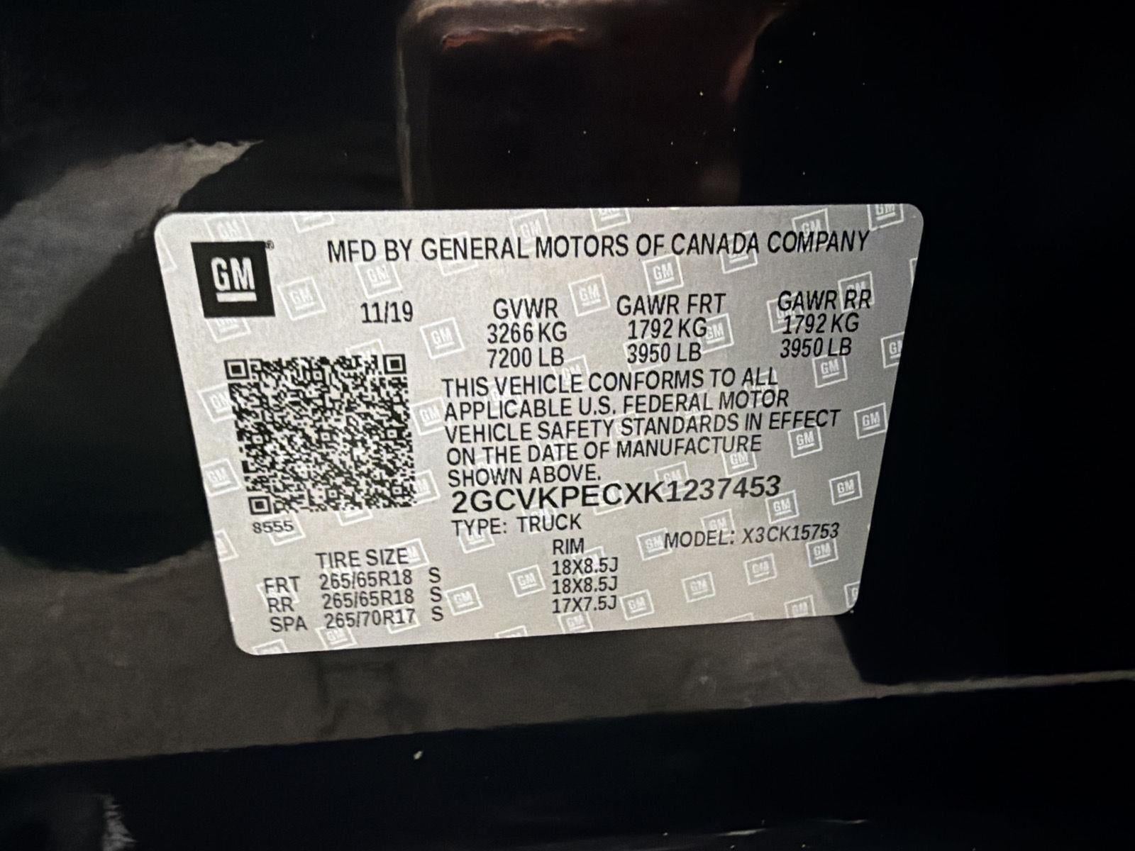 2019 Chevrolet Silverado LD LT