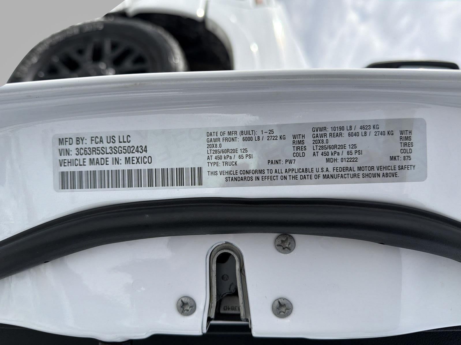 2025 RAM 2500 Limited Crew Cab 4x4 6'4" Box