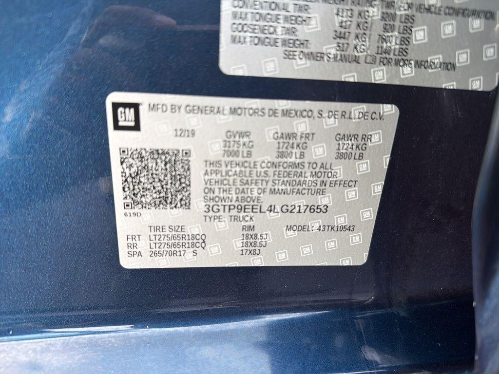 2020 GMC Sierra 1500 AT4