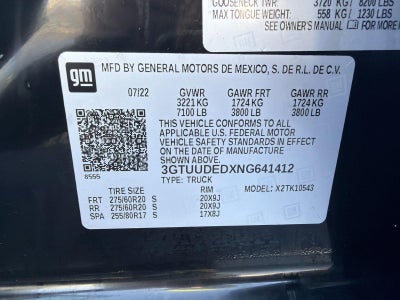 2022 GMC Sierra 1500 SLT