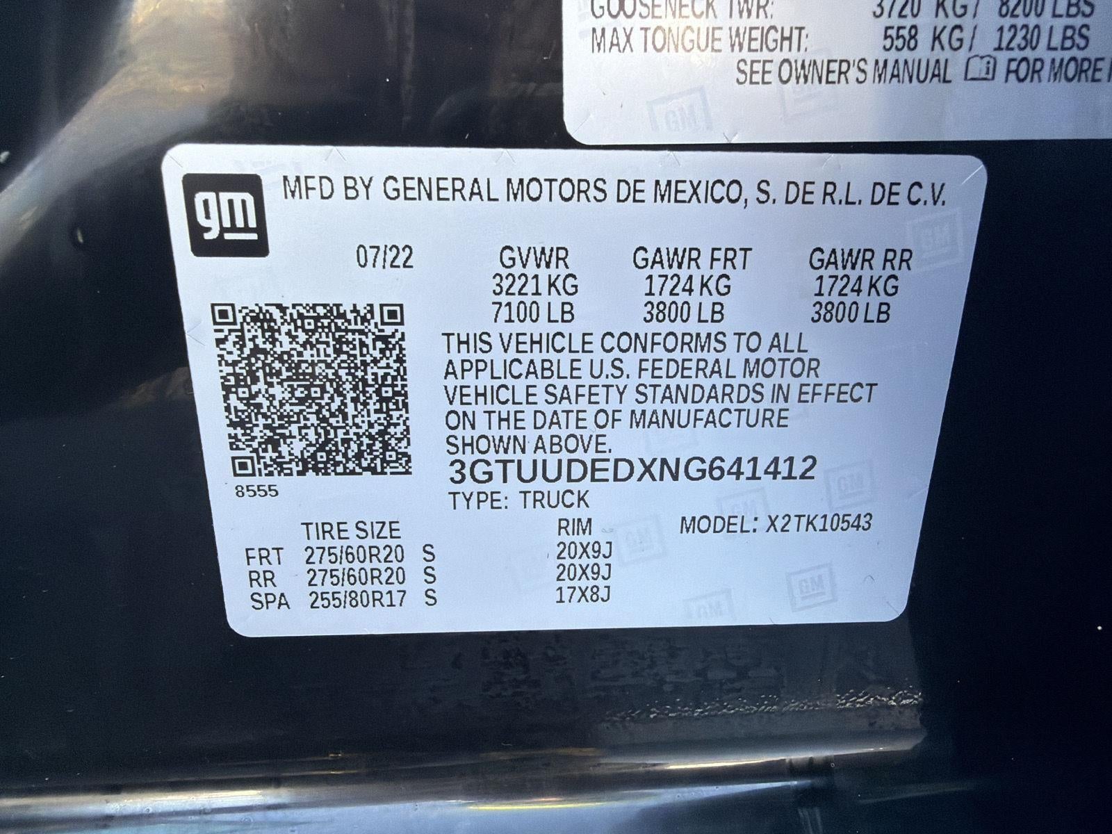 2022 GMC Sierra 1500 SLT