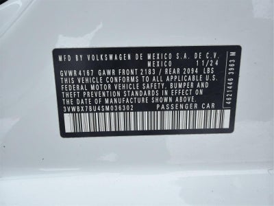 2025 Volkswagen Jetta 1.5T Sport