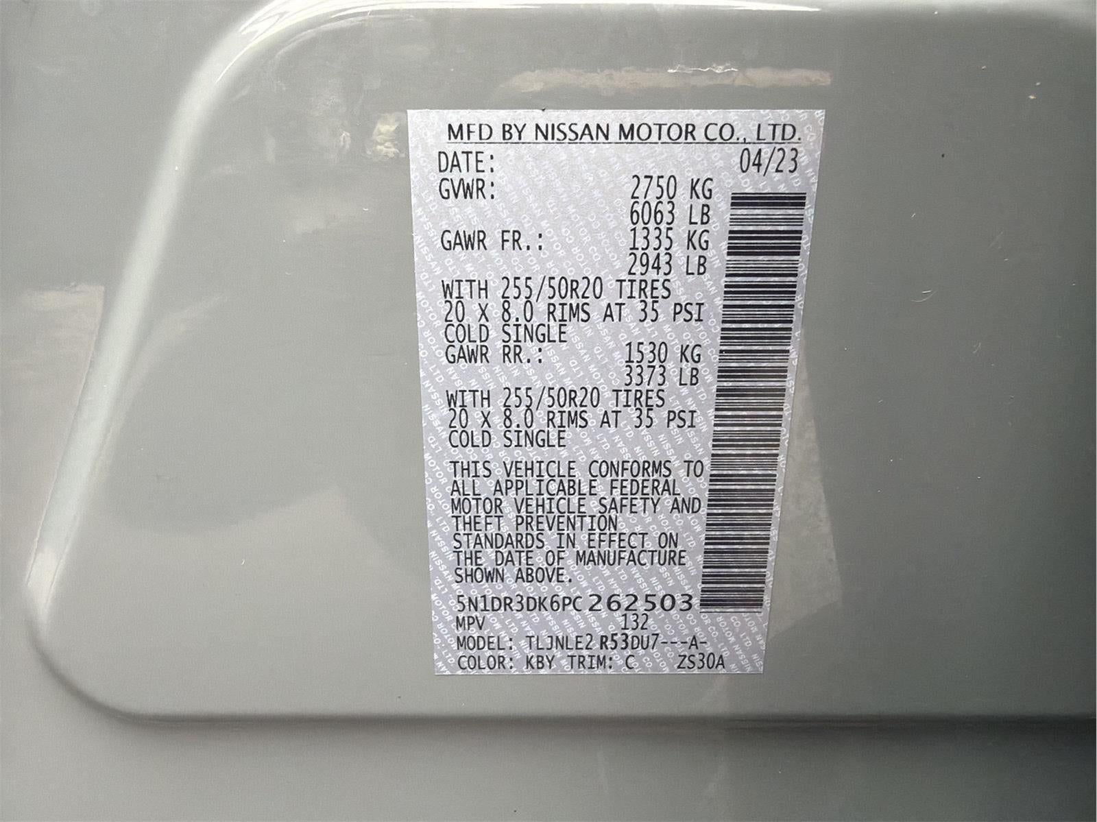 2023 Nissan Pathfinder Platinum 4WD