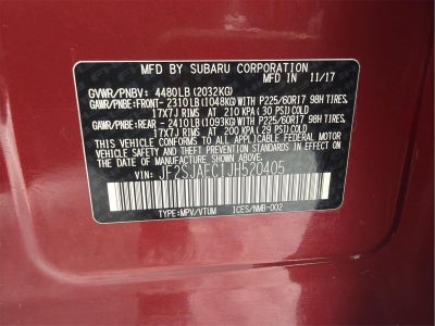 2018 Subaru Forester 2.5i Premium