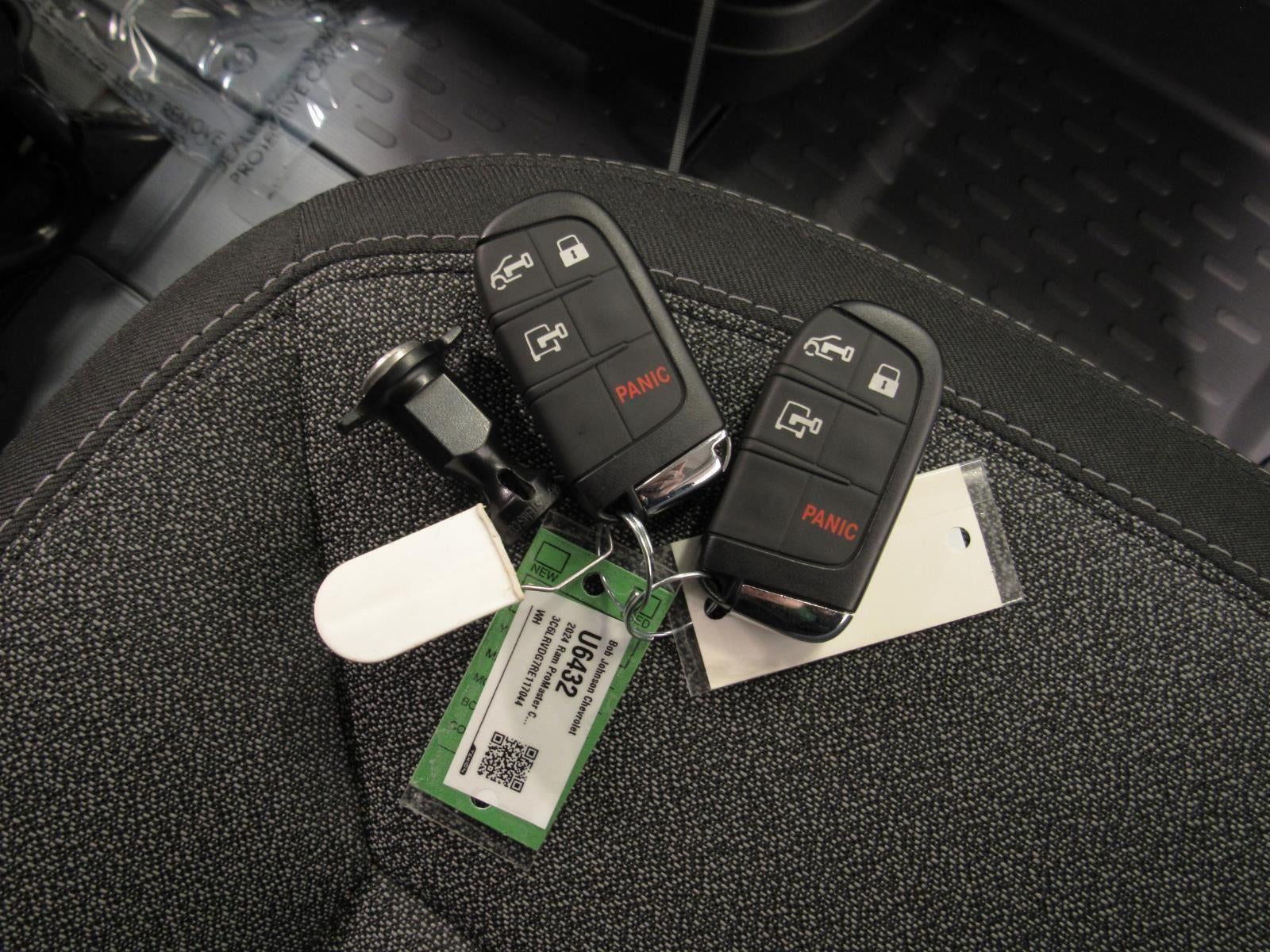 2024 RAM ProMaster 2500 Cargo Van Tradesman High Roof 159" WB w/Pass Seat