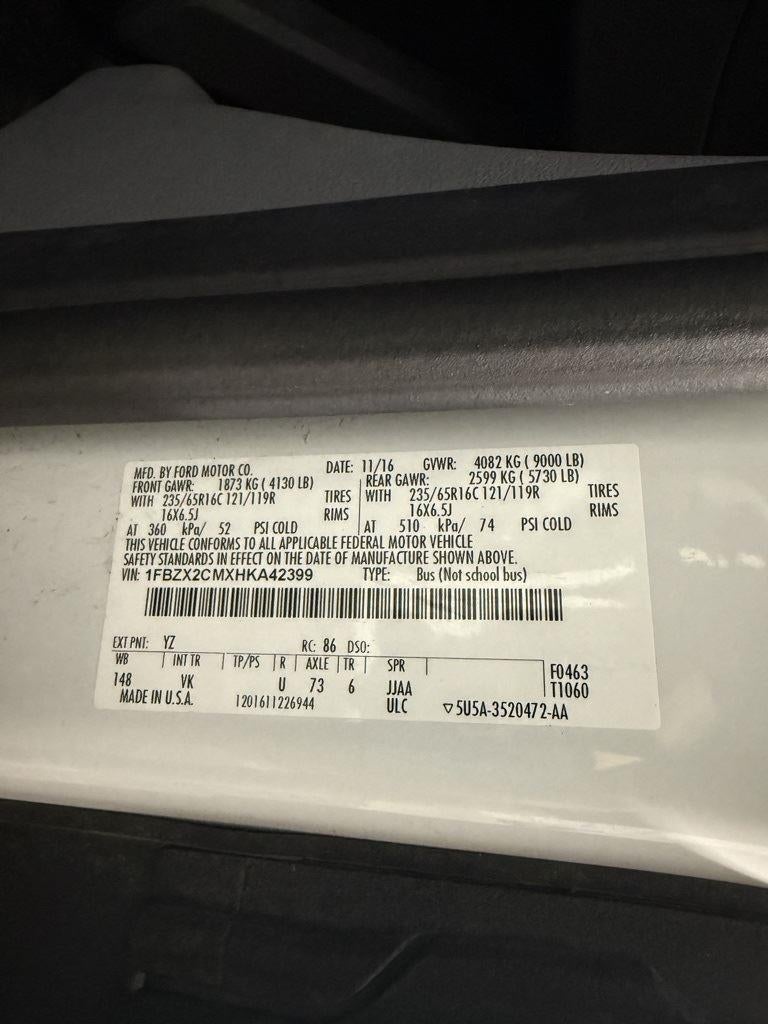 2017 Ford Transit-350 XL