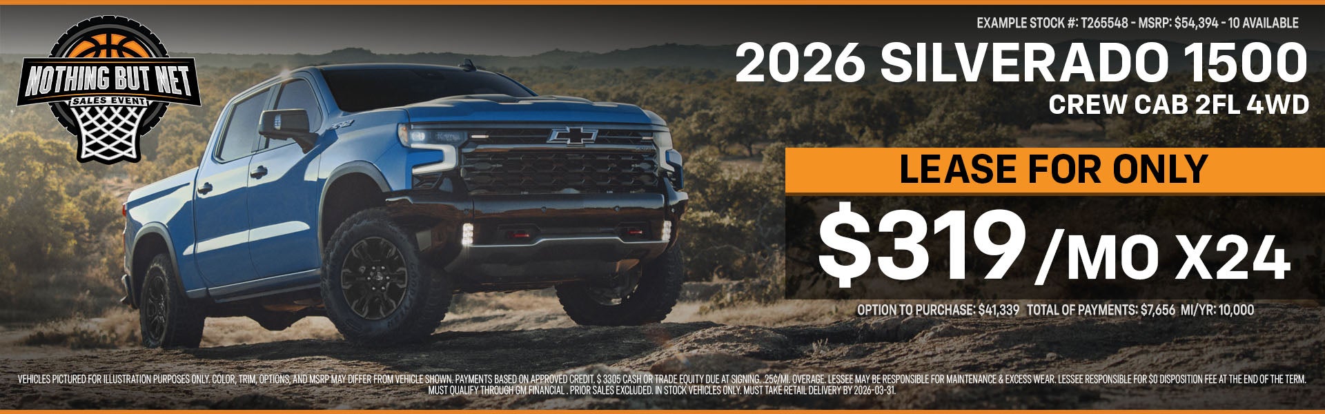 2025 SILVERADO CREW CAB SALE
