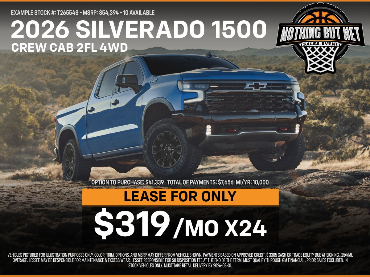 2025 SILVERADO CREW CAB SALE