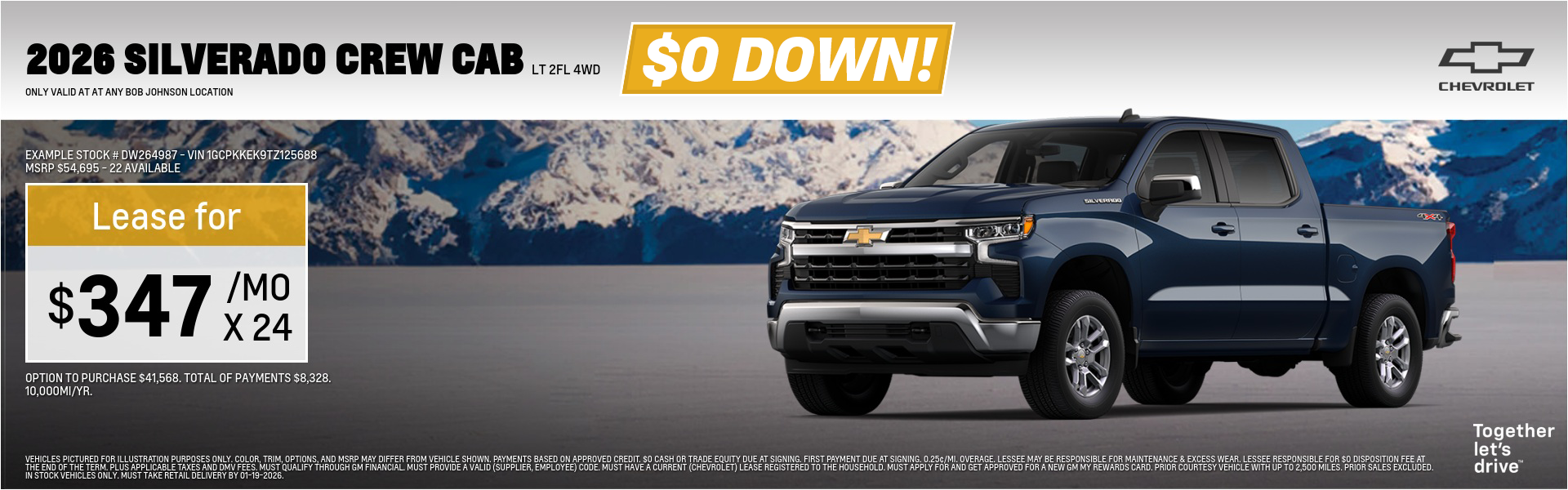 2025 SILVERADO CREW CAB SALE