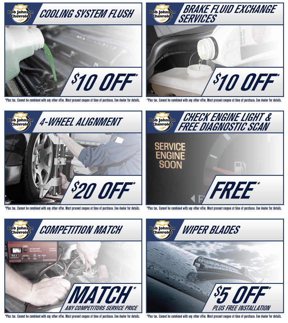 Service Parts Specials